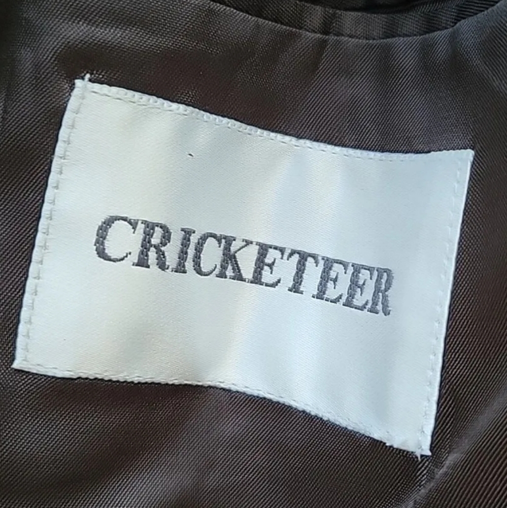 Cricketeer Blazer Mens 48L Brown Herringbone Lambswool Sport Coat Jacket Canada - Picture 12 of 14